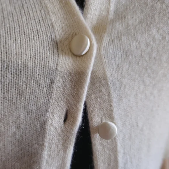 Margaret O'Leary 100% Cashmere Cardigan Size M - Picture 4 of 8